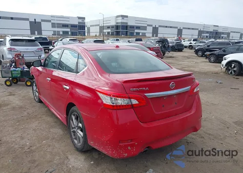 2015 Nissan Sentra Sr z USA, uszkodzony, nr VIN 3N1AB7APXFY291806